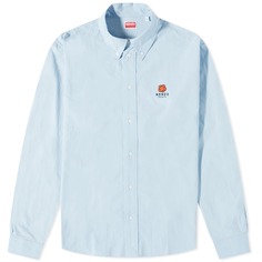 Рубашка Kenzo Logo Crest Button Down Poplin Shirt