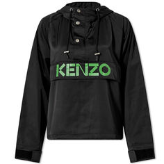 Ветровка с капюшоном и логотипом KENZO Paris