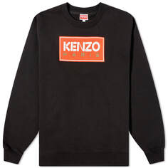 Толстовка Kenzo Paris Logo Regular Sweatshirt
