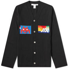 Джемпер Comme des Garçons SHIRT Invader Graphic Cardigan