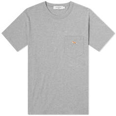 Футболка Maison Kitsuné Profile Fox Patch Pocket Tee