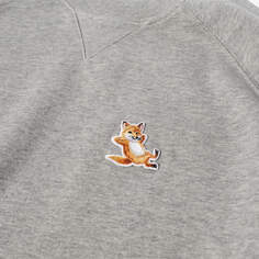 Толстовка Maison Kitsune Chillax Fox Patch Classic Crew Sweat