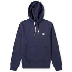 Толстовка Maison Kitsune Grey Fox Head Patch Classic Hoody