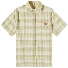 Рубашка Loewe Short Sleeve Check Shirt