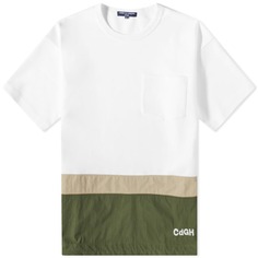 Футболка Comme des Garçons Homme Hem Panel Pocket Tee