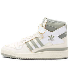 Женские кроссовки высокие Adidas Forum 84 Hi W, белый/серый