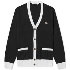 Джемпер Maison Kitsuné Baby Fox Patch Bicolor Classic Cardigan