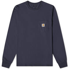 Футболка Carhartt WIP Long Sleeve Pocket Tee