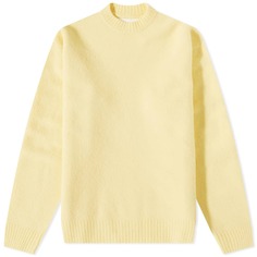 Джемпер Jil Sander Boiled Wool Crew Knit