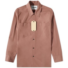 Холщовая куртка-рубашка Jil Sander