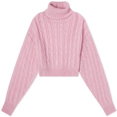 Джемпер GANNI Highneck Cropped Pullover Jumper