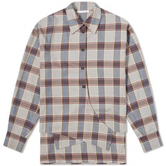 Рубашка Low Classic Checked Side Button Shirt