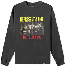 Футболка END. x Represent &apos;UK Tour&apos; Long Sleeve Tee