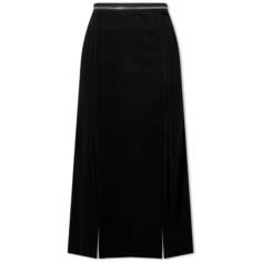 Юбка Helmut Lang Slit Midi Skirt