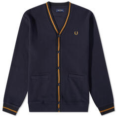 Джемпер Fred Perry Tipped Pique Texture Cardigan