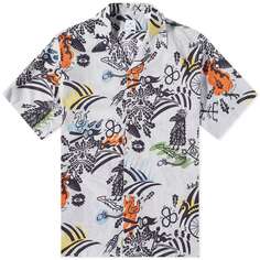 Рубашка Paul Smith Multi Print Vacation Shirt