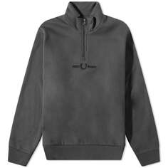 Толстовка Fred Perry Embroidered Half Zip Sweat
