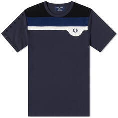 Футболка Fred Perry Towelling Panel Tee