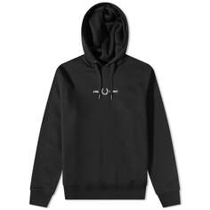 Толстовка Fred Perry Authentic Embroidered Popover Hoody