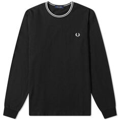 Футболка Fred Perry Long Sleeve Twin Tipped Tee