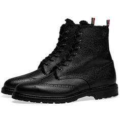 Ботинки Thom Browne Shearling Lined Classic Wingtip Boot