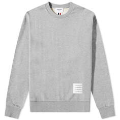 Толстовка Thom Browne Grosgrain Loopback Crew Sweat