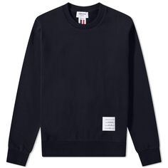 Толстовка Thom Browne Grosgrain Loopback Crew Sweat