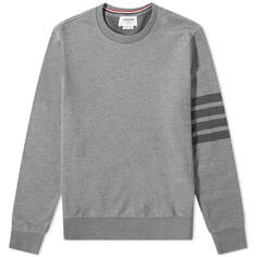 Толстовка Thom Browne 4 Bar Tonal Crew Sweat