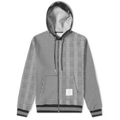 Толстовка Thom Browne Prince of Wales Check Zip Hoody