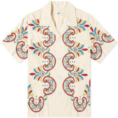 Рубашка BODE Embroidered Carnival Vacation Shirt