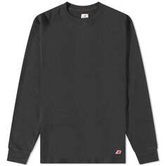 Футболка с длинным рукавом New Balance Long Sleeve Made in USA Thermal, черный