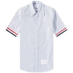 Рубашка Thom Browne Grosgrain Tricolor Short Sleeve Shirt