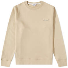 Толстовка Norse Projects Vagn Logo Crew Sweat