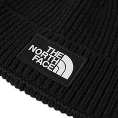 Шапка-бини с логотипом и манжетами The North Face