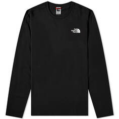 Футболка The North Face Long Sleeve Red Box Tee