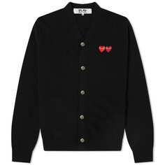 Джемпер Comme des Garcons Play Double Heart Cardigan