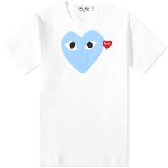 Футболка Comme des Garcons Play Red Heart Colour Heart Tee