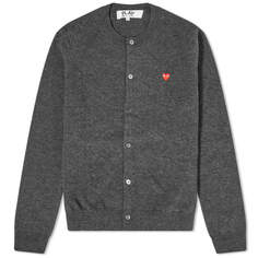 Джемпер Comme de Garcons Play Women&apos;s Small Heart Button Front Cardi