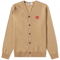 Джемпер Comme des Garçons Play Invader Heart V-Neck Cardigan