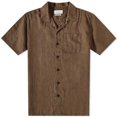 Рубашка Oliver Spencer Riviera Short Sleeve Shirt