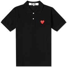 Футболка Comme des Garçons Play Red Heart Polo