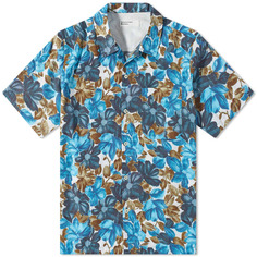 Рубашка Universal Works Flower Print Camp Shirt