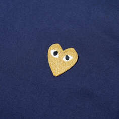 Футболка Comme des Garcons Play Women&apos;s Gold Heart Logo Tee