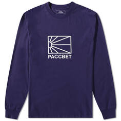 Футболка PACCBET Long Sleeve Logo Tee