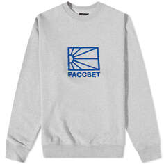 Толстовка PACCBET Logo Crew Sweat