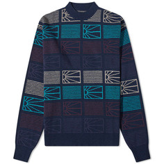 Джемпер PACCBET Intarsia Knit Sweater