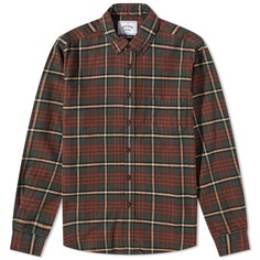 Рубашка Portuguese Flannel Smog Button Down Check Shirt