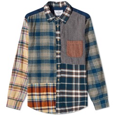 Рубашка Portuguese Flannel Patchwork 2 Check Shirt