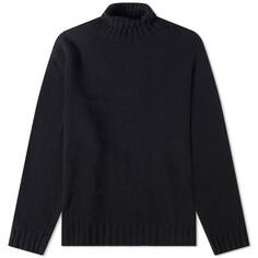 Джемпер Palm Angels Curved Logo Roll Neck Knit