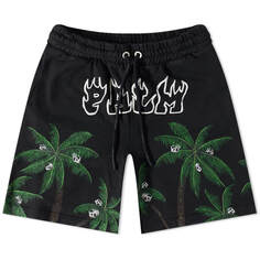 Шорты Palm Angels Palms &amp; Skull Vintage Sweat Short